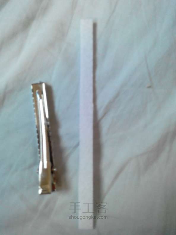 原创多款蝴蝶结，发饰，胸针制作方法 第16步