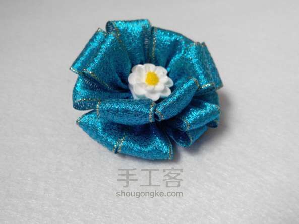 原创多款蝴蝶结，发饰，胸针制作方法 第41步