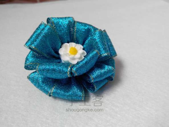 原创多款蝴蝶结，发饰，胸针制作方法 第42步