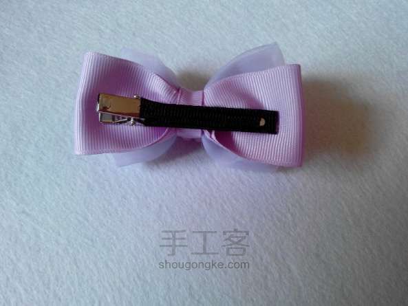 原创多款蝴蝶结，发饰，胸针制作方法 第52步