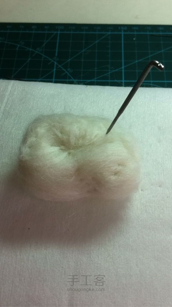 彩虹在身边羊毛毡DIY制作方法 第4步