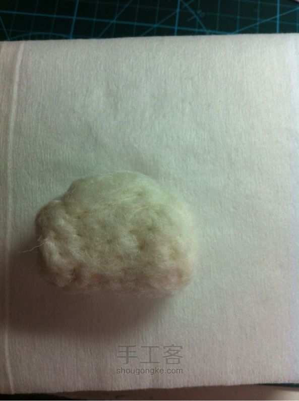 彩虹在身边羊毛毡DIY制作方法 第5步