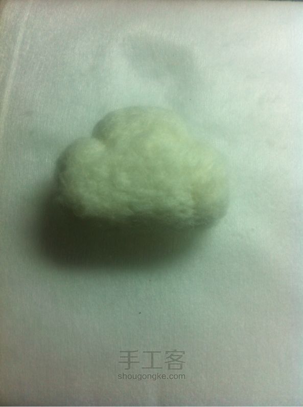 彩虹在身边羊毛毡DIY制作方法 第6步