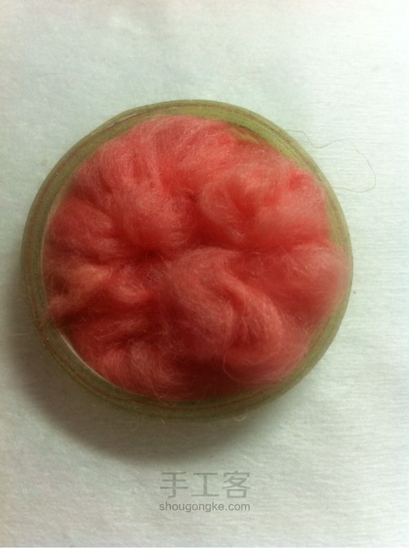 彩虹在身边羊毛毡DIY制作方法 第8步