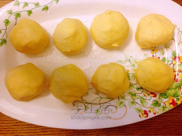 中秋家庭好料理 ——手工南瓜饼 美食教程 第8步