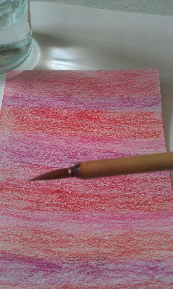 水溶性顏色筆----美膩水彩漸變畫 第12步
