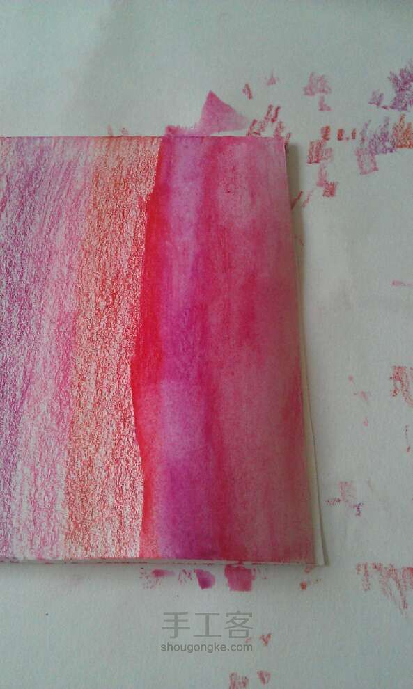 水溶性顏色筆----美膩水彩漸變畫 第13步