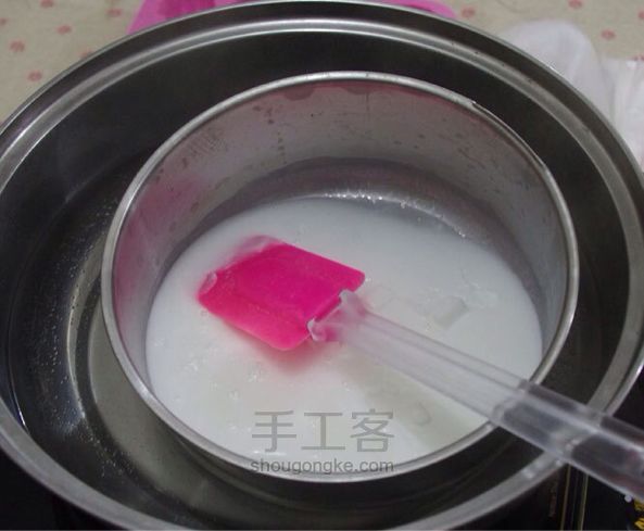 母乳皂制作方法 第1步