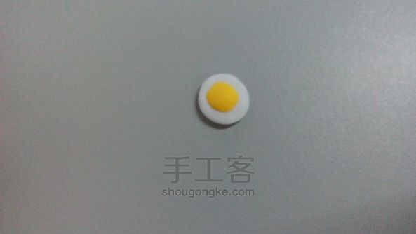 鸡蛋面、、、、、、轻粘土制作方法 第6步