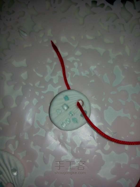粘土项链diy 第6步
