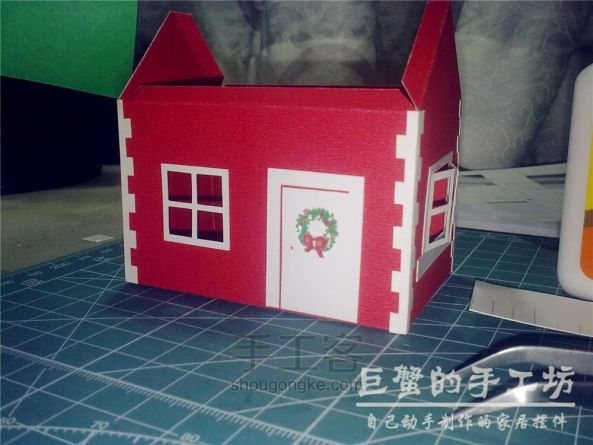 【非凡工作室】那年给宝贝做的圣诞小屋 第28步