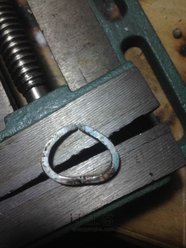 自制钻戒第一步 -焊接术方法 第9步
