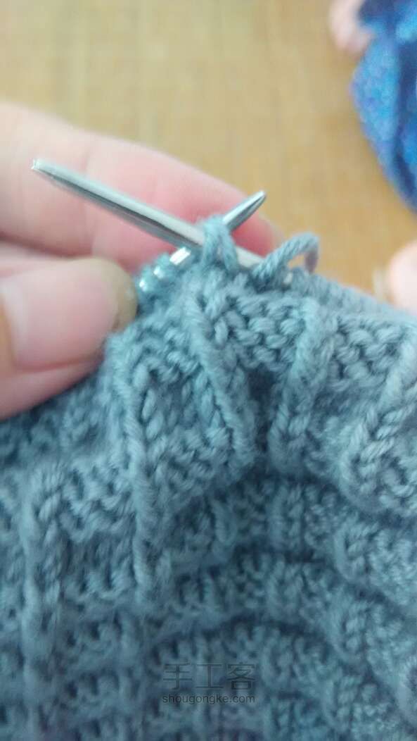 毛衣，背心…下半部分制作方法 第4步