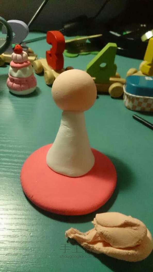 萌萌哒轻粘土制作方法 第1步