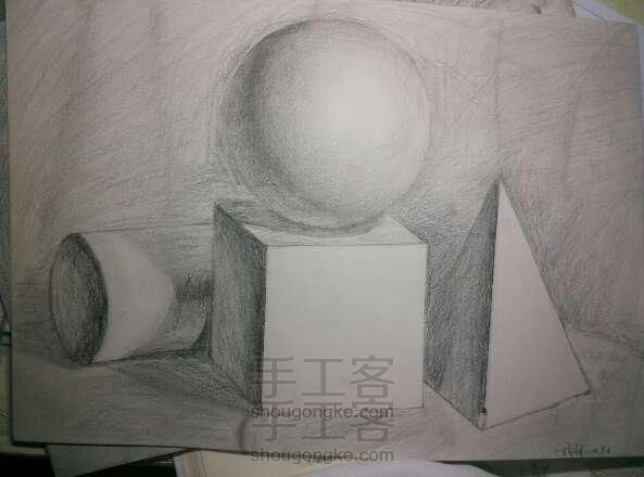 素描——正方体