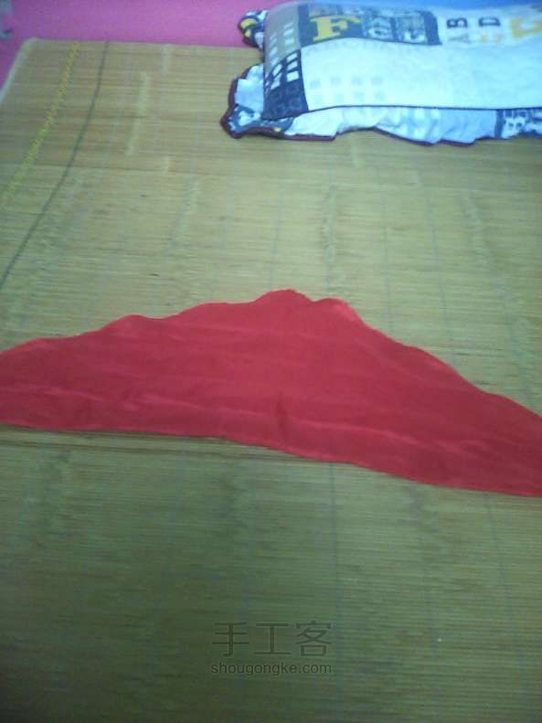 红领巾玫瑰制作方法 第1步