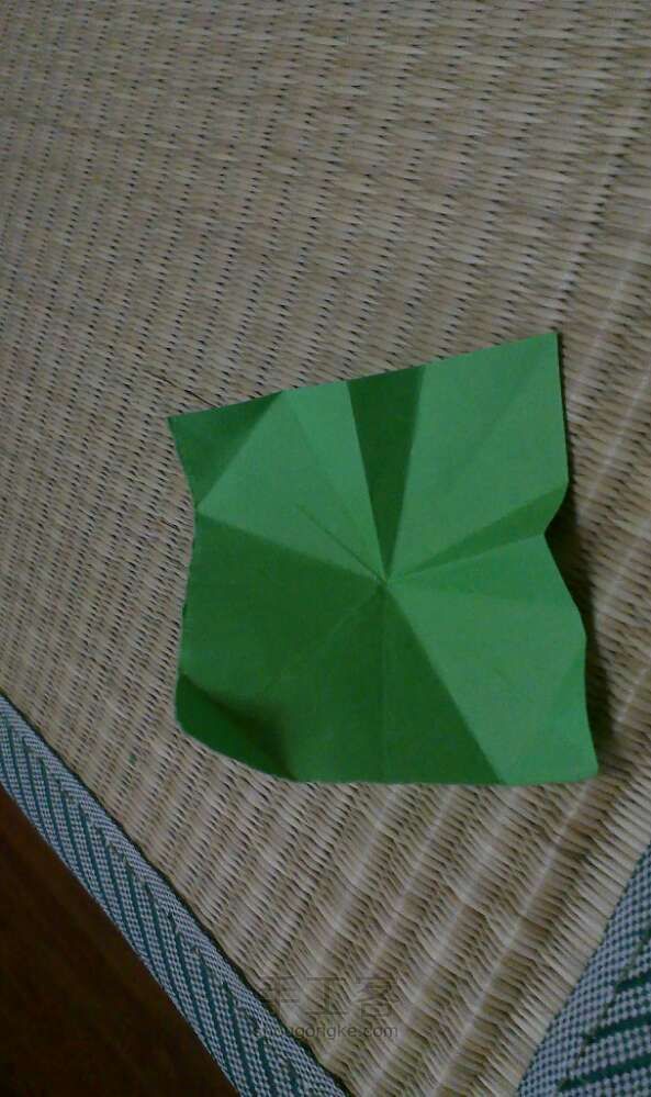 简易迷你信封折纸方法 第1步