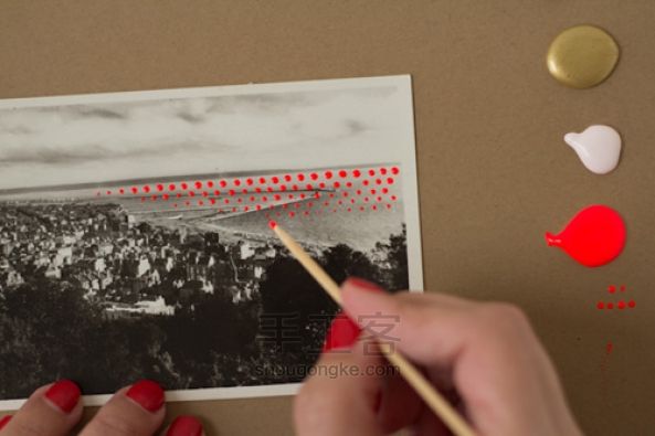 玩转波普艺术—复古波普艺术明信片制作方法 第5步