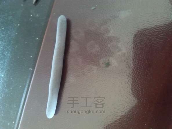 轻粘土教程 做一个可爱的小象 第4步