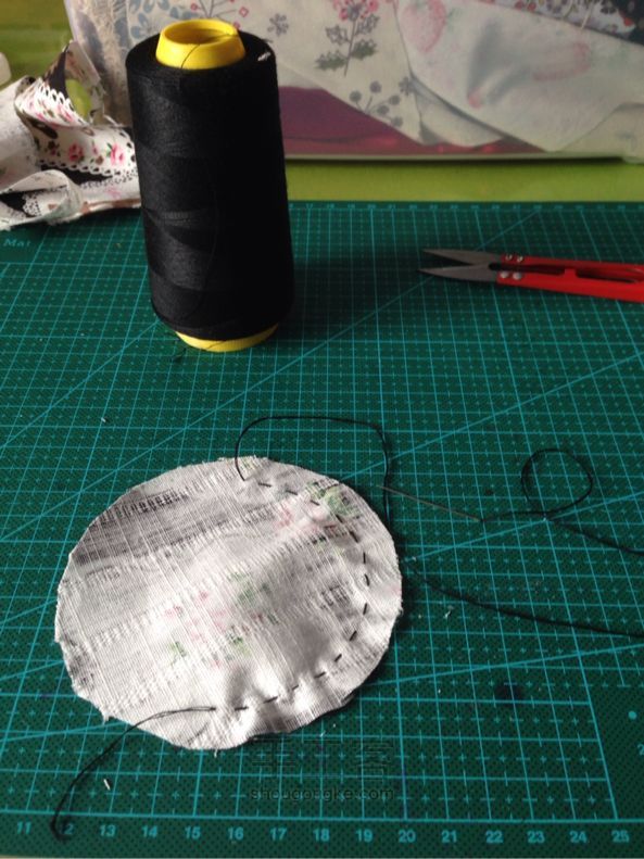礼帽发卡制作教程 第5步
