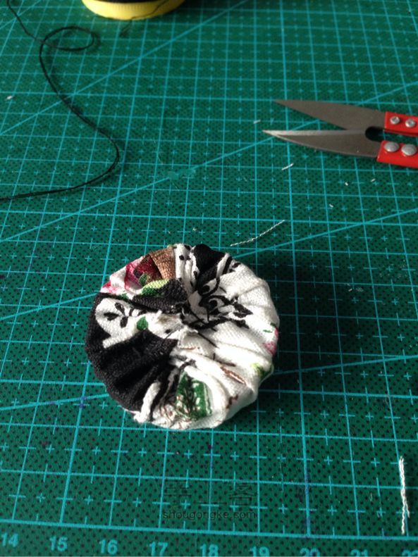 礼帽发卡制作教程 第6步