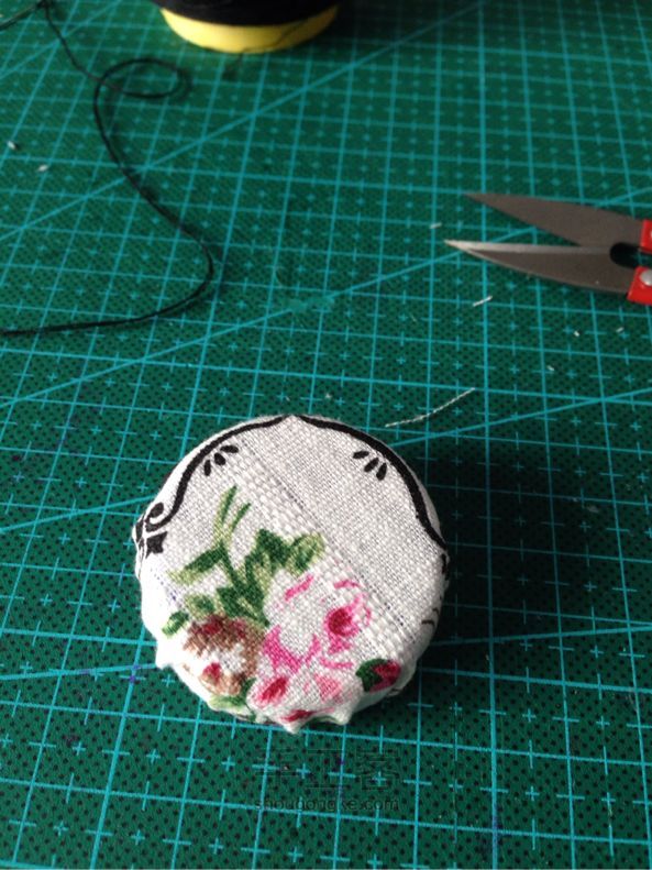 礼帽发卡制作教程 第7步