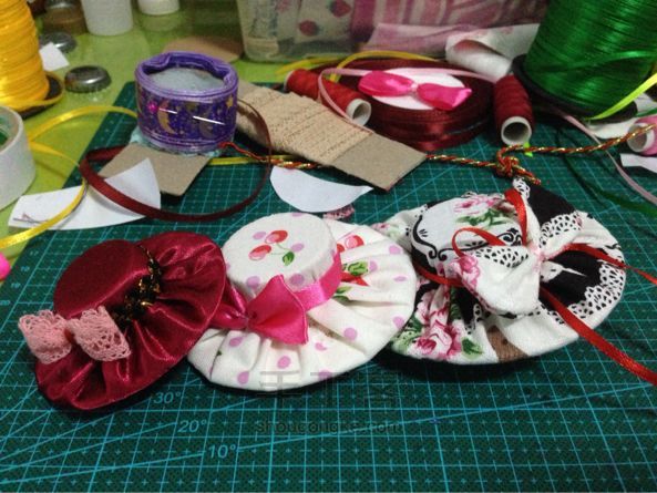 礼帽发卡制作教程 第14步