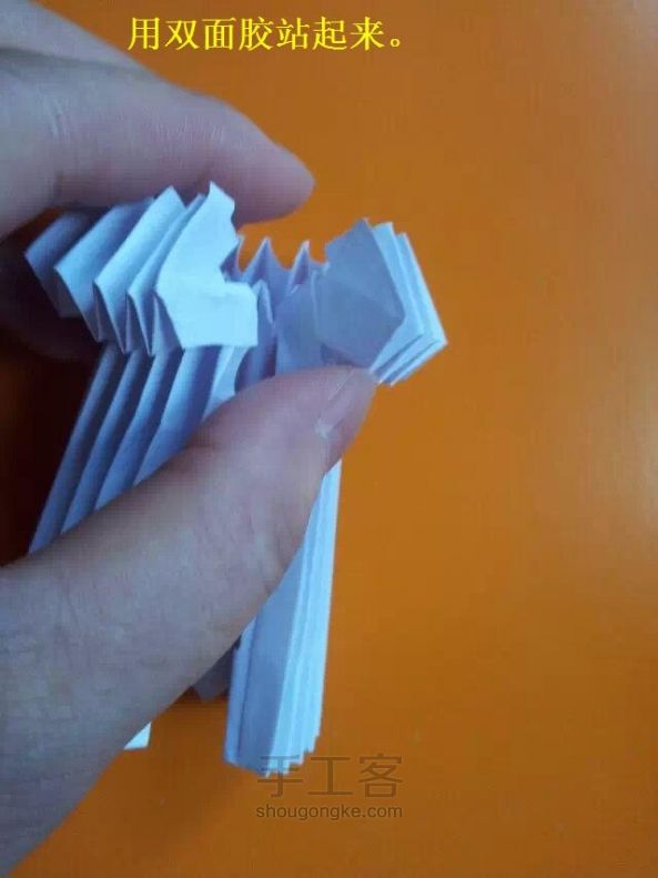 简易花瓶折纸方法 第14步