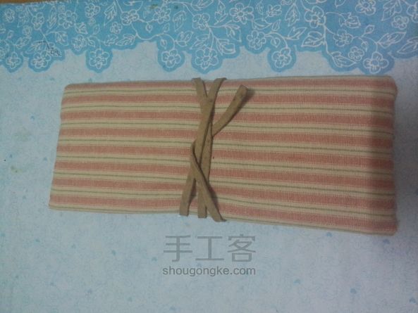 眼镜袋，布艺手工DIY教程 第15步