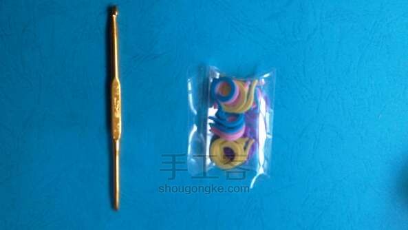 西瓜婴儿鞋钩织方法 第2步