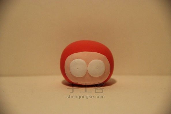 【兜兜粘土教程】《卡丁车-宝宝》 第2步