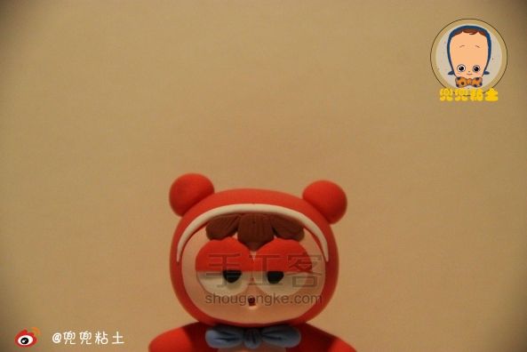 【兜兜粘土教程】《卡丁车-宝宝》 第7步