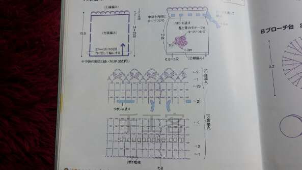 浪漫紫色玫瑰蕾絲袋 钩织方法 第1步