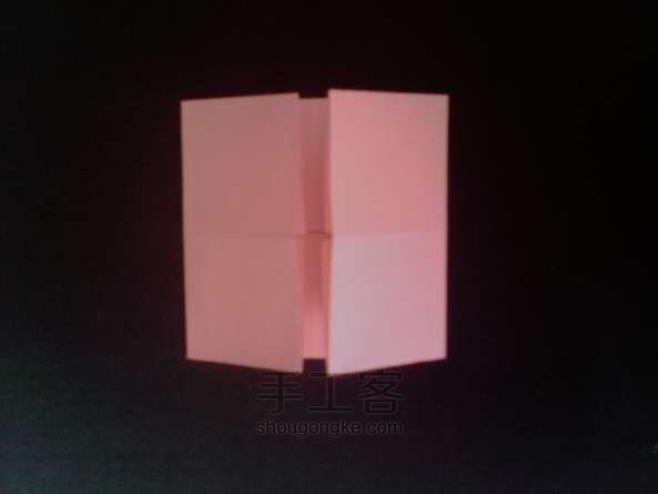 摩天轮折纸方法 第8步