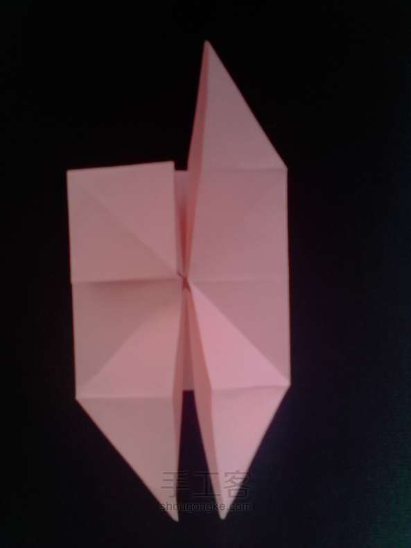摩天轮折纸方法 第12步