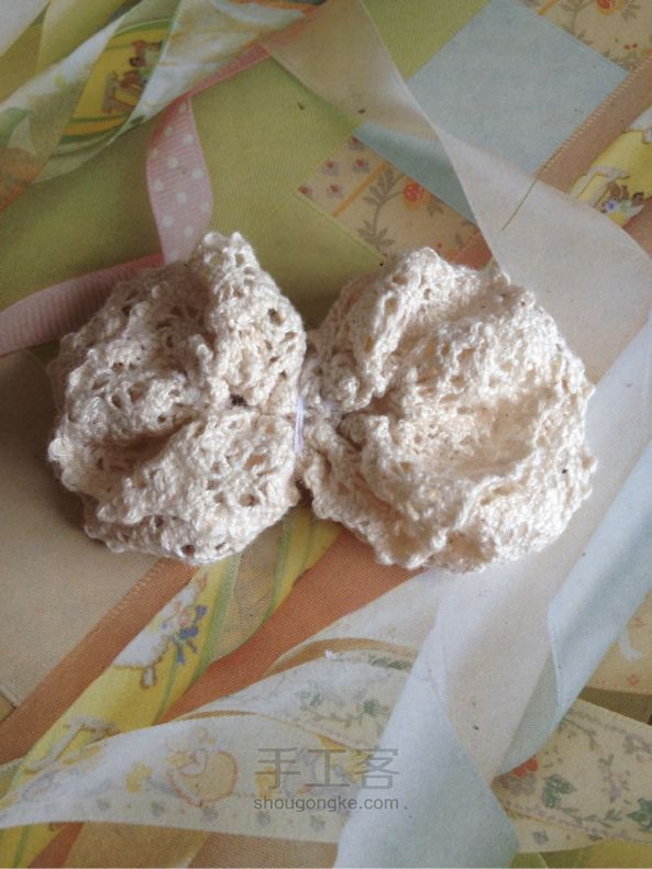 风铃花头饰diy制作教程 第16步