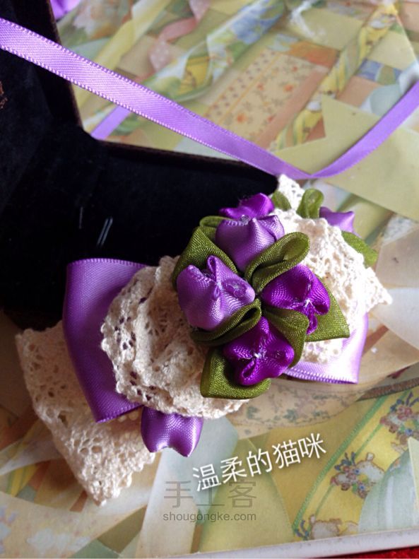 风铃花头饰diy制作教程 第20步