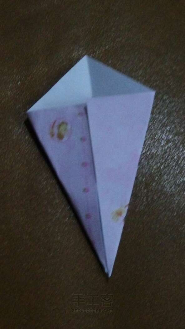 天鹅折纸方法 第3步