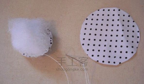 可爱花型插针制作教程 第7步
