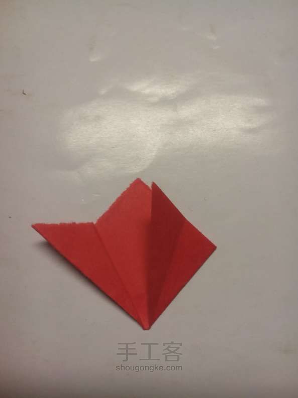 组合花团折纸教程 第3步