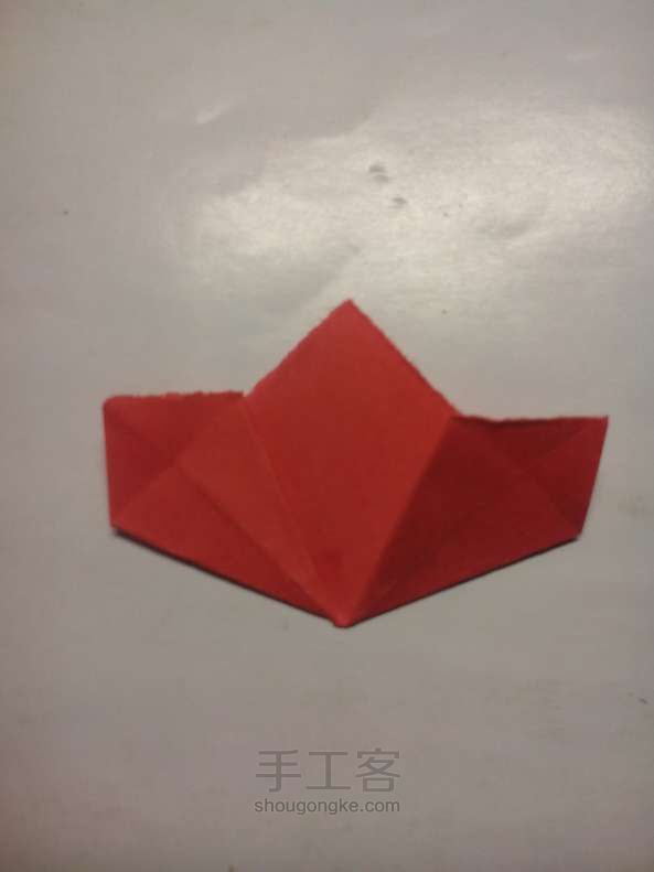 组合花团折纸教程 第5步