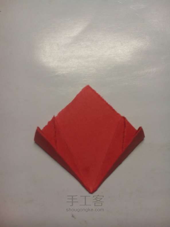 组合花团折纸教程 第7步