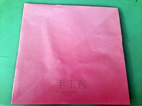 兔子船——折纸教程 第1步