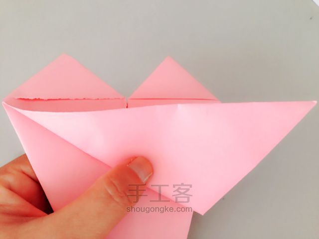兔子船——折纸教程 第12步