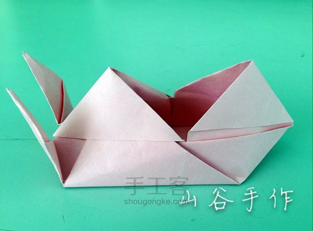 兔子船——折纸教程 第20步
