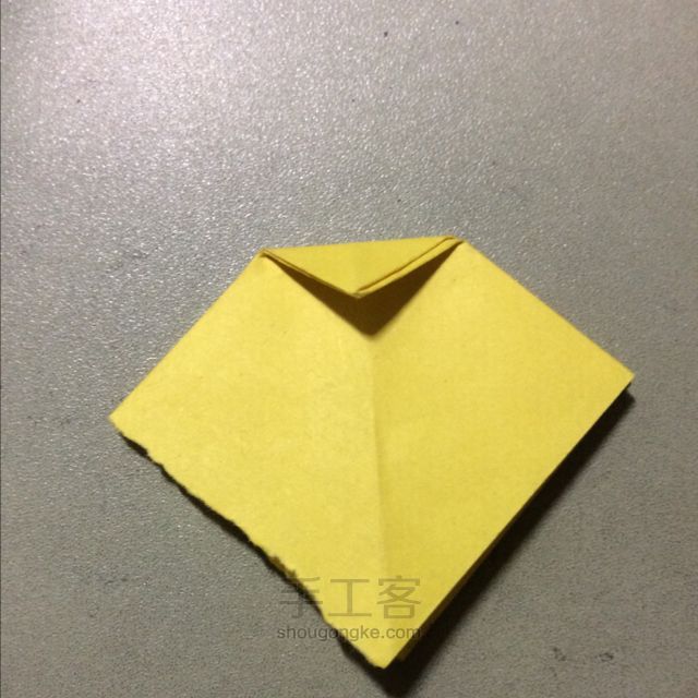纸做的蝴蝶结🎀教程 第4步