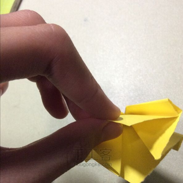 纸做的蝴蝶结🎀教程 第9步