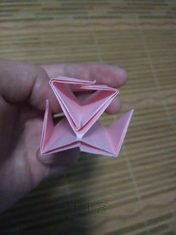 兔子折纸教程 第4步