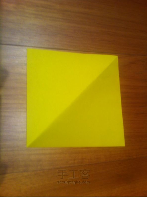 世界上最小的狗奇瓦瓦折纸制作教程 第1步