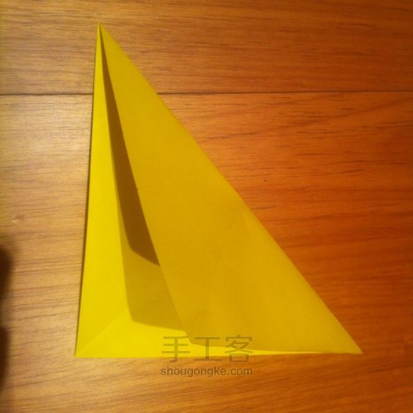 世界上最小的狗奇瓦瓦折纸制作教程 第3步